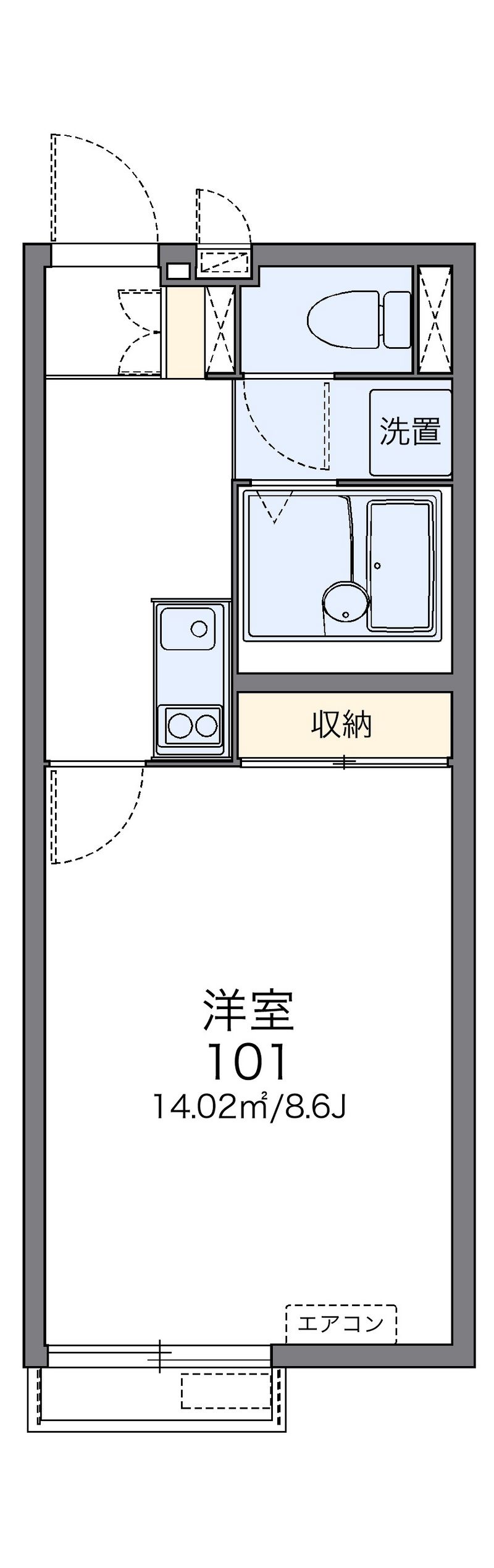 レオネクストシエナ 間取図