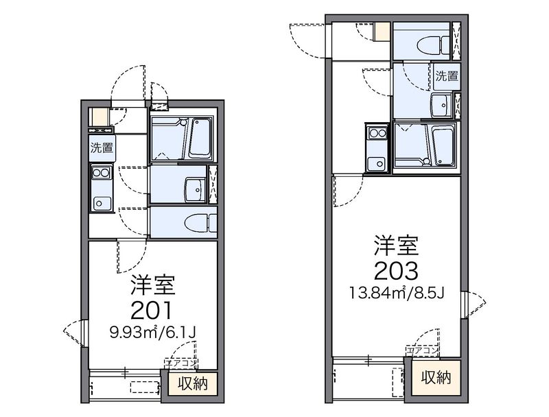 レオネクストトゥネソール 間取り