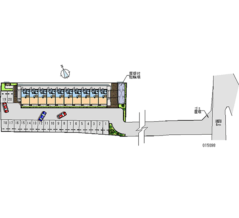 15098 Monthly parking lot