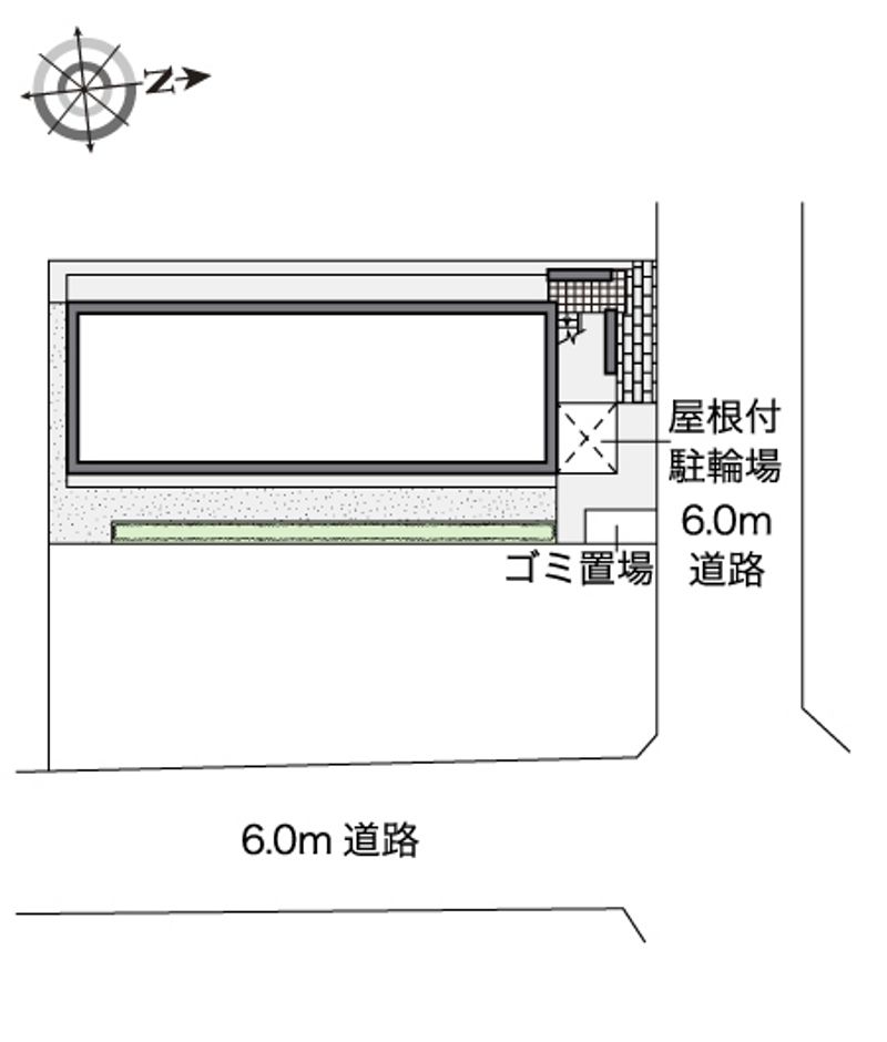 レオパレス新都心 配置図