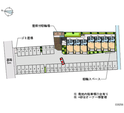 36256 Monthly parking lot