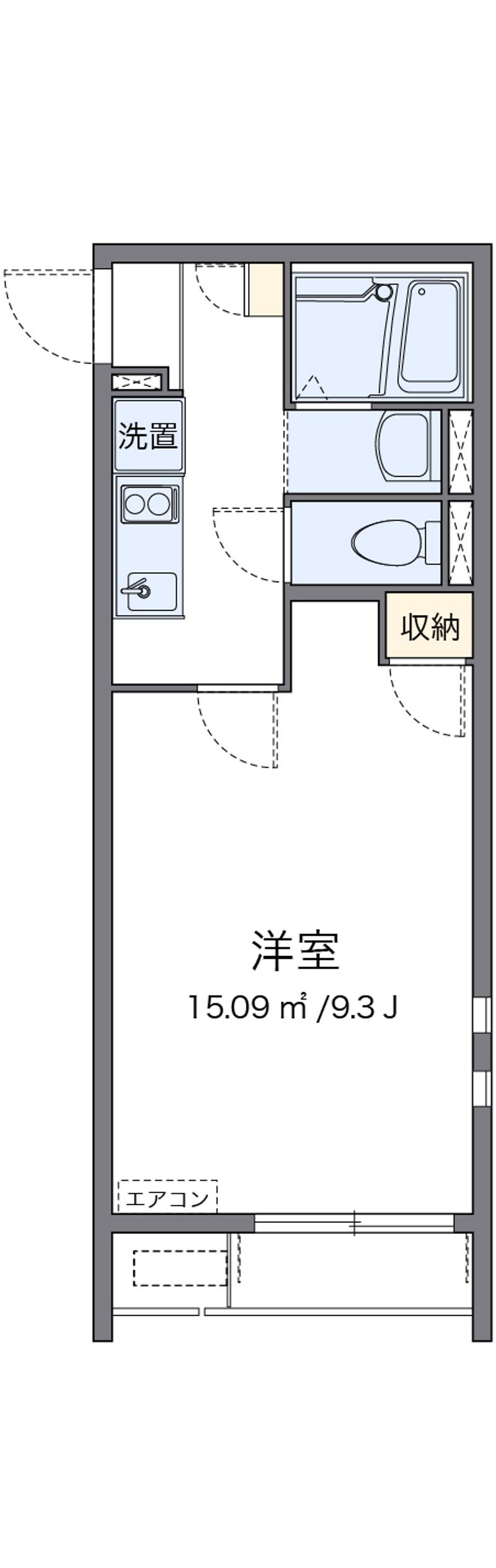 クレイノルーチェ幕張 間取図