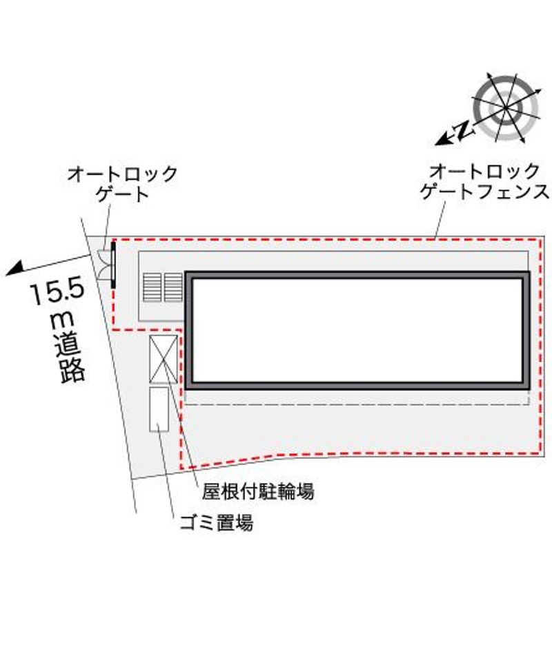 レオパレスラピス 配置図