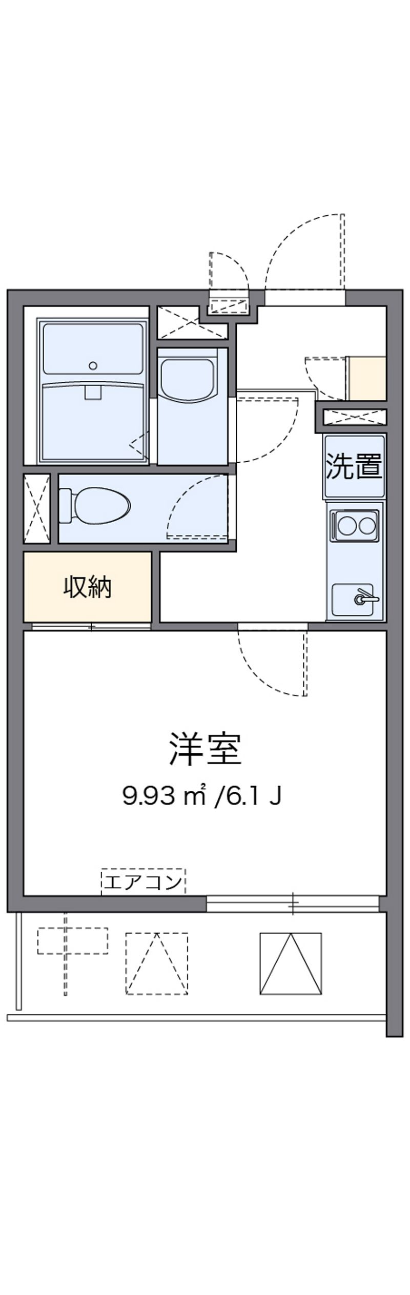 クレイノスターⅢ 間取図