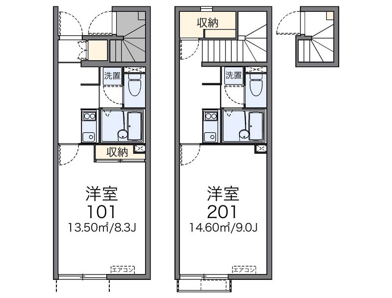 レオネクストめぐみフィールド 間取図