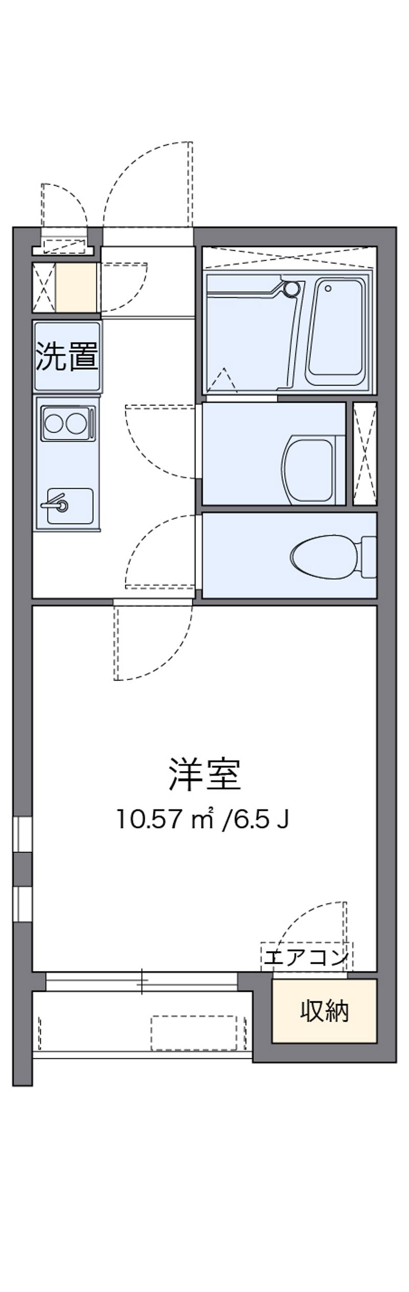 クレイノイナヴァアヴニール 間取図