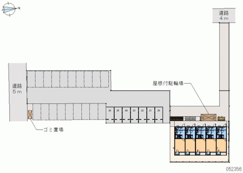 52356月租停車場