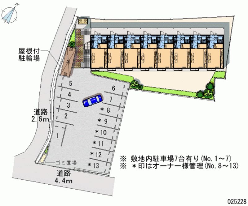 25228月租停車場