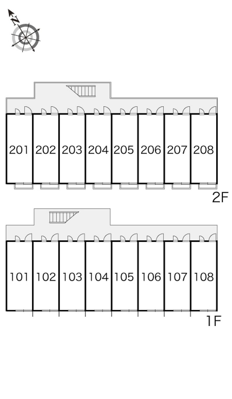 レオパレスＫＯＨＡＮ 間取配置図