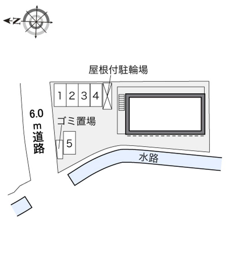 レオパレスＹｕｍｅｄｏｎｏ 配置図