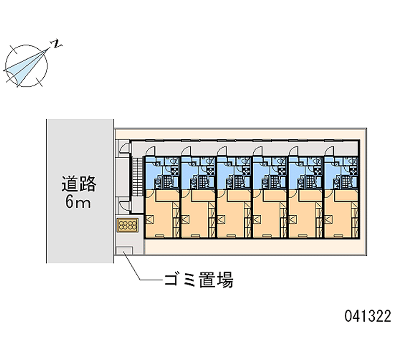 レオパレスＭ＆Ｔ麻生町 区画図