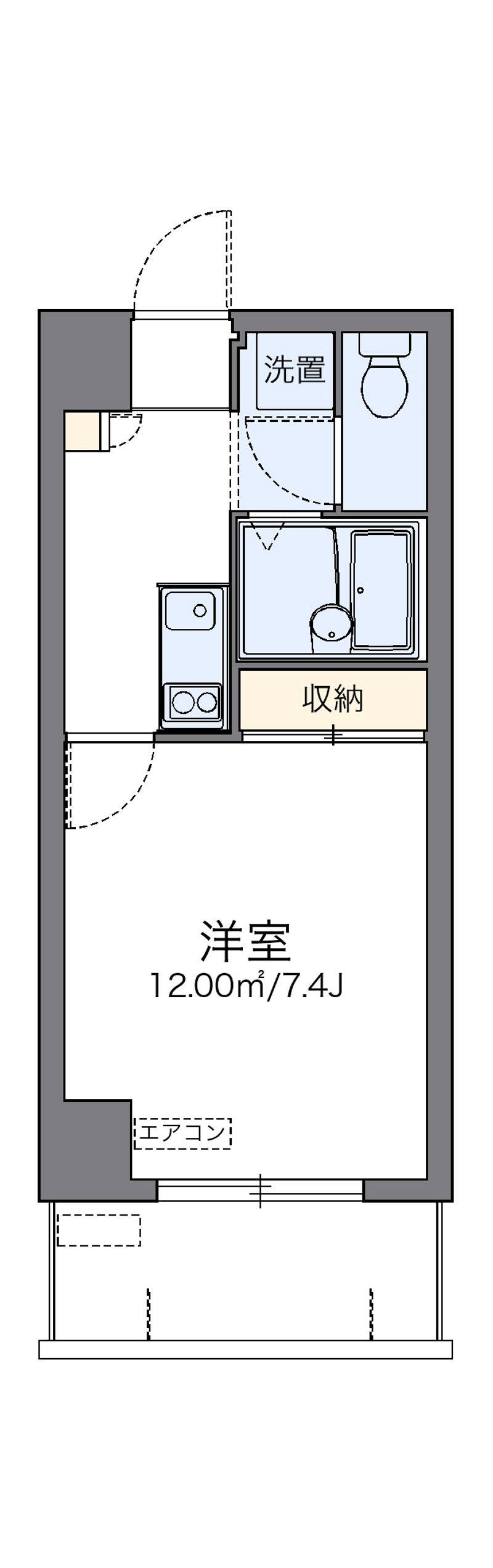 レオネクストまさと 間取図