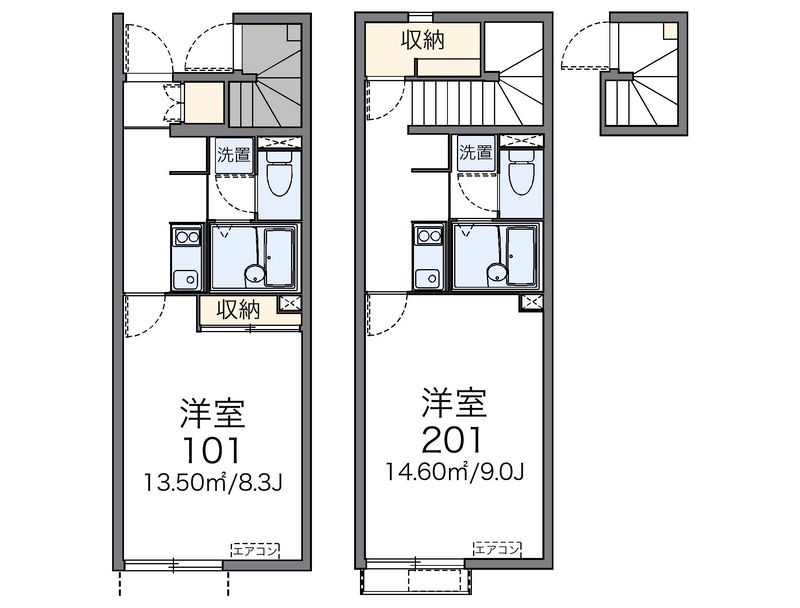 レオネクストグランデ北公園前 間取図