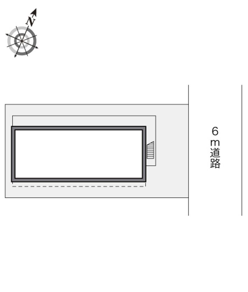 レオパレスジュネス・東大宮 配置図