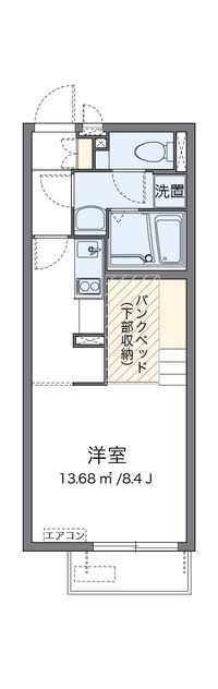 ミランダカメリア瑞江 間取り図