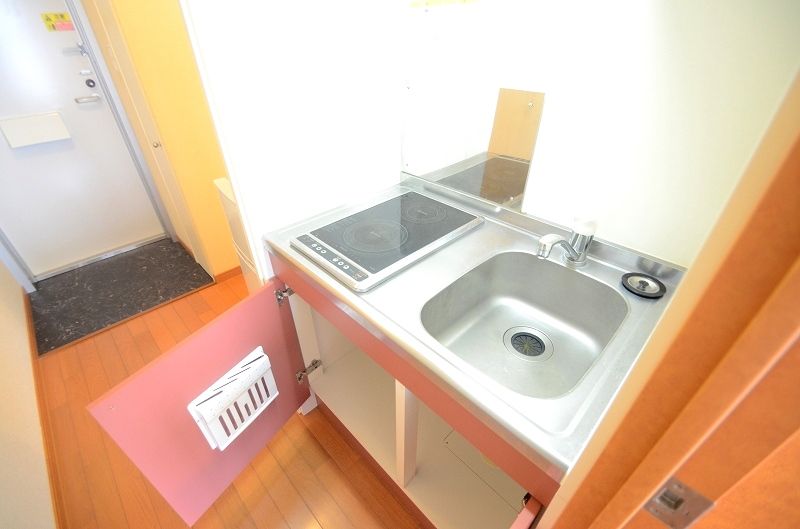レオパレスビューテラスフジ キッチン