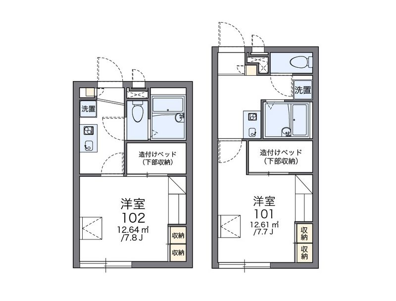レオパレスＳＡＳＡＫＡ 間取図