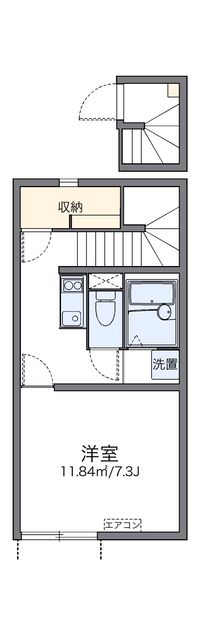 レオネクストスクウェア　ワン 間取り図