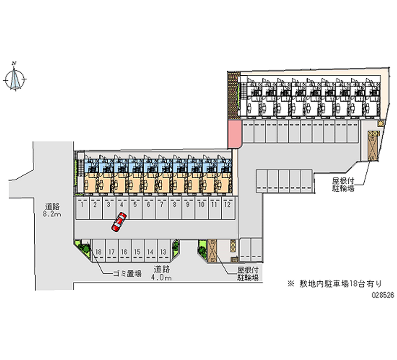 28526 bãi đậu xe hàng tháng