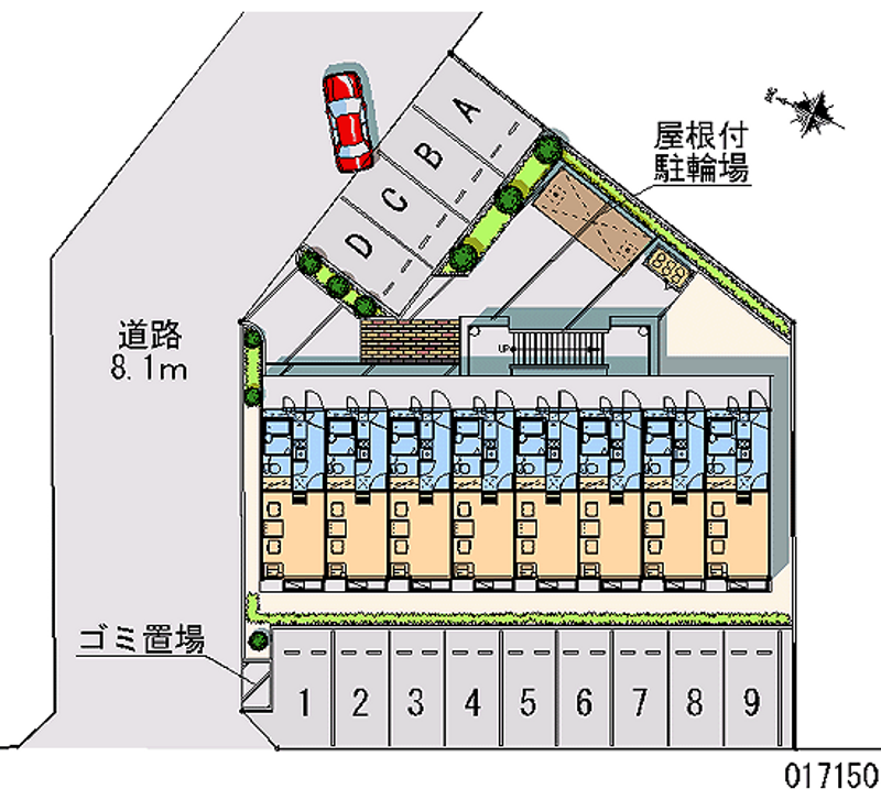 レオパレスＭｅｕｂｌｅ 月極駐車場