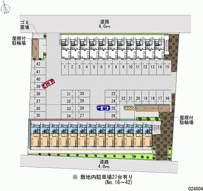 レオパレスエトワール彩Ⅱ 月極駐車場