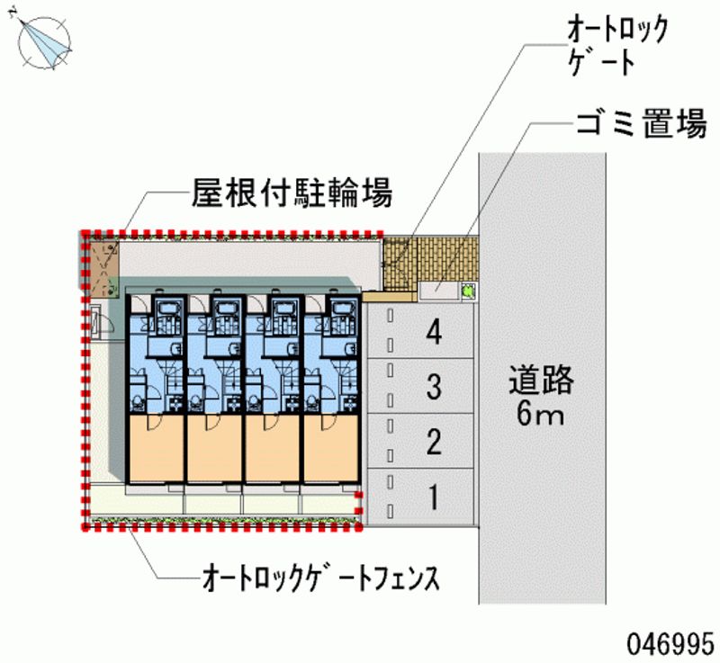 レオネクストコッリーナみなみ野 月極駐車場