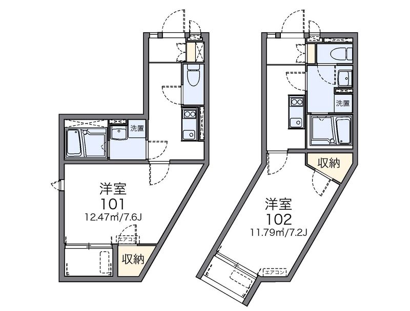 レオネクストＨＫⅡ 間取図
