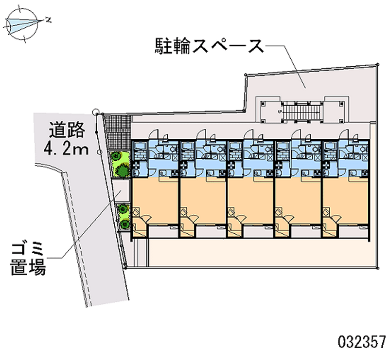 レオパレスＣａｍｅｌｌｉａ池袋 区画図