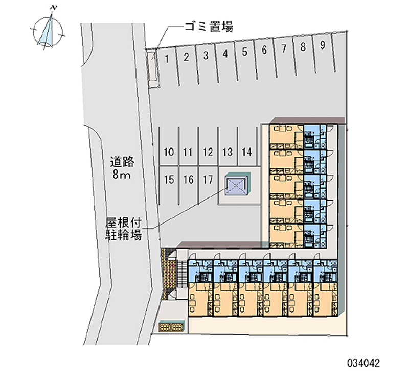 レオパレスあしがら 月極駐車場