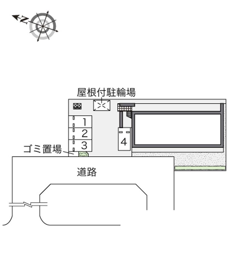 レオパレスＦｏｒｅｓｔ 配置図