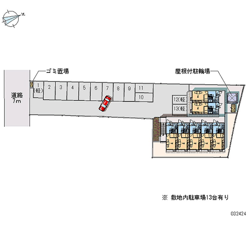 32424月租停車場