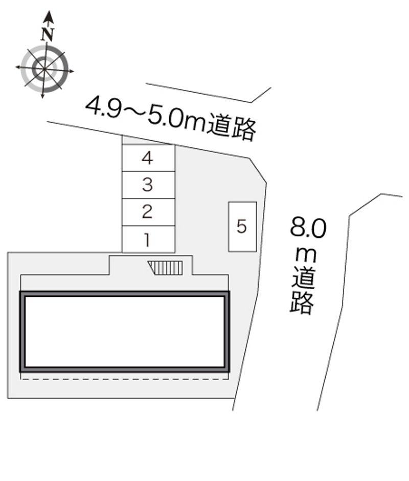 レオパレスプリムラ 配置図