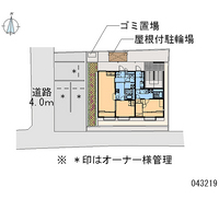 レオパレス壬生六角 区画図