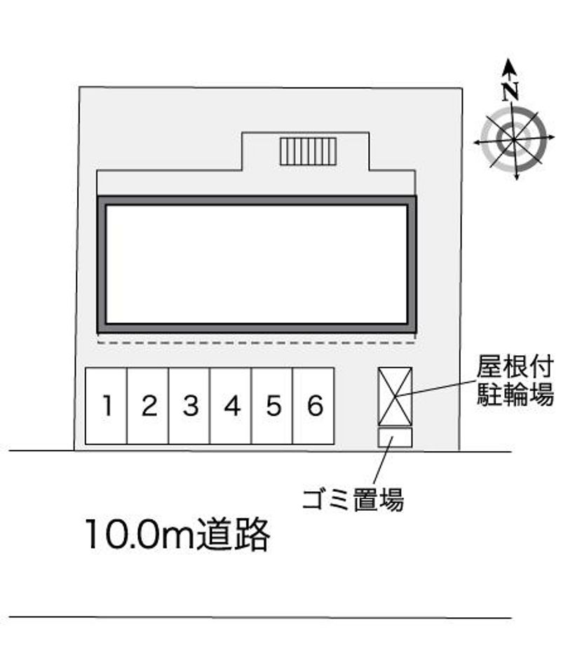 レオパレスロンシャンハイツ 配置図