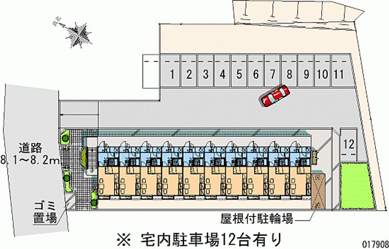 レオパレススペシャルステージＡ 月極駐車場