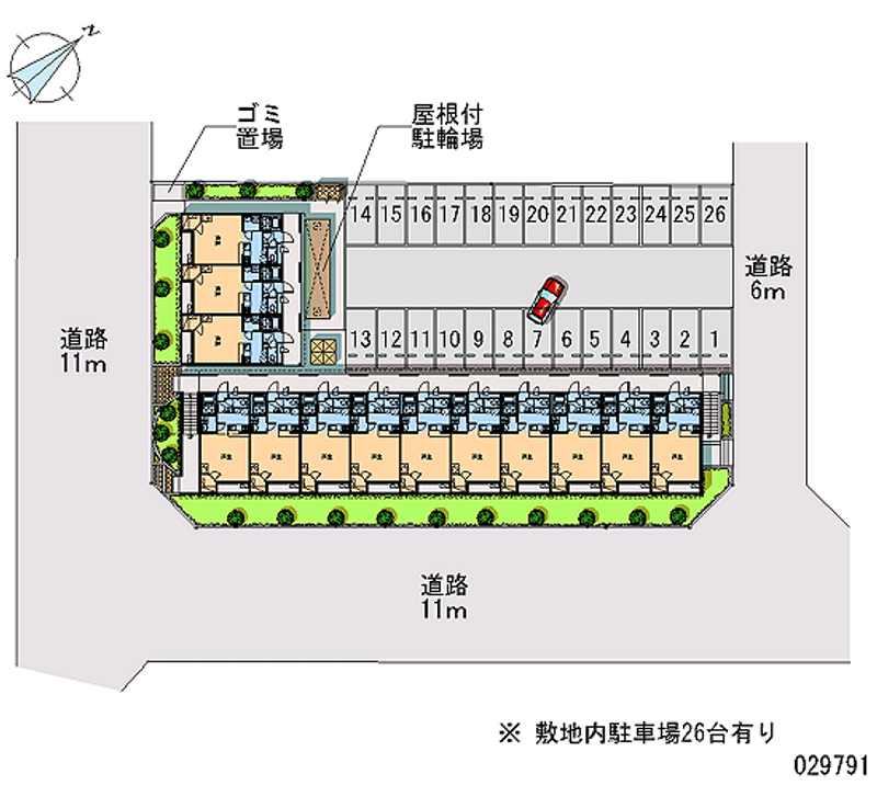 29791 Monthly parking lot