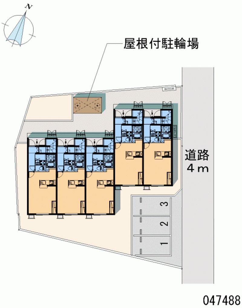 レオネクストＪＫ３ 月極駐車場