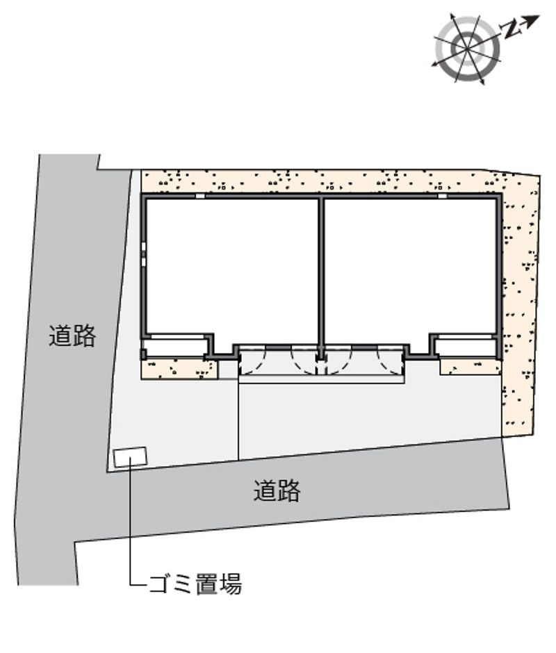 クレイノのぞみ西ヶ原 配置図