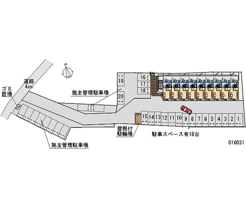 16031月租停车场