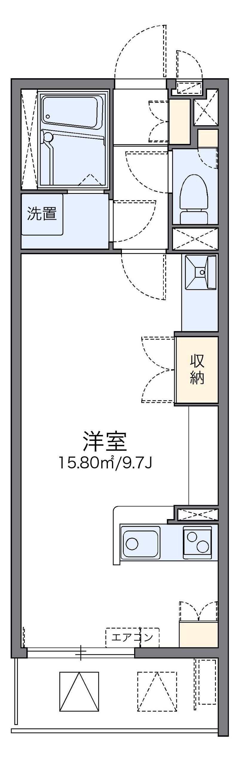 レオネクストグランフォーレスト 間取図