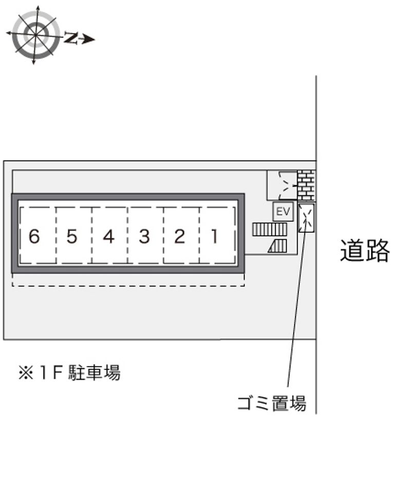 レオパレスさくら中央 配置図