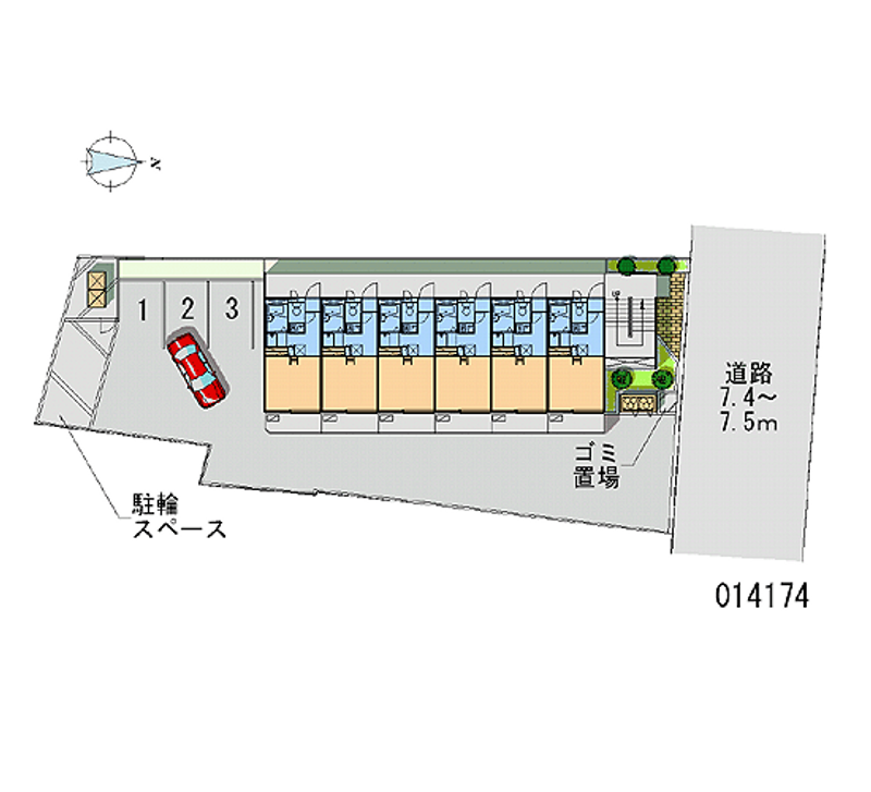 14174 Monthly parking lot