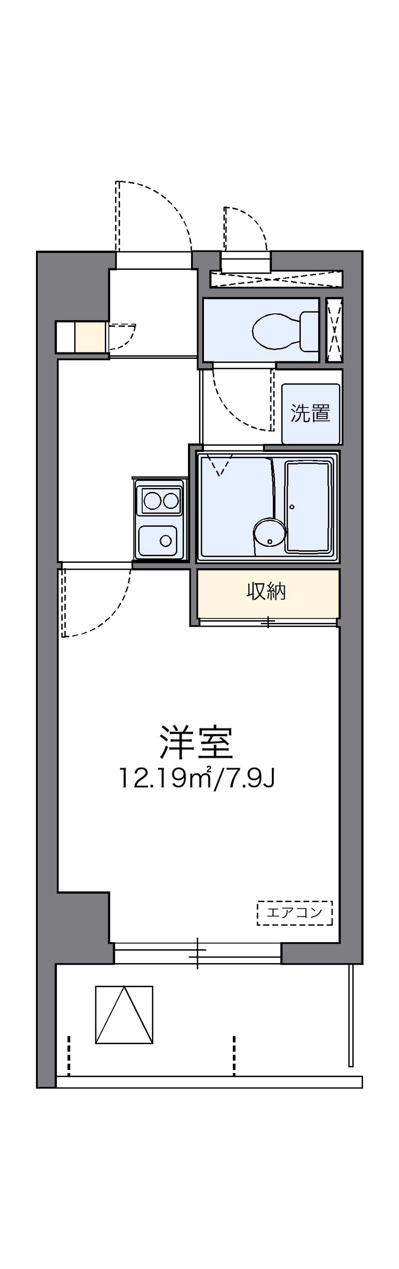 leopalace MARUTOKU Sơ đồ nhà