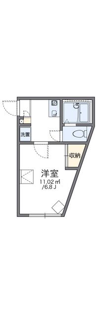 レオパレスリベルテ 間取り図