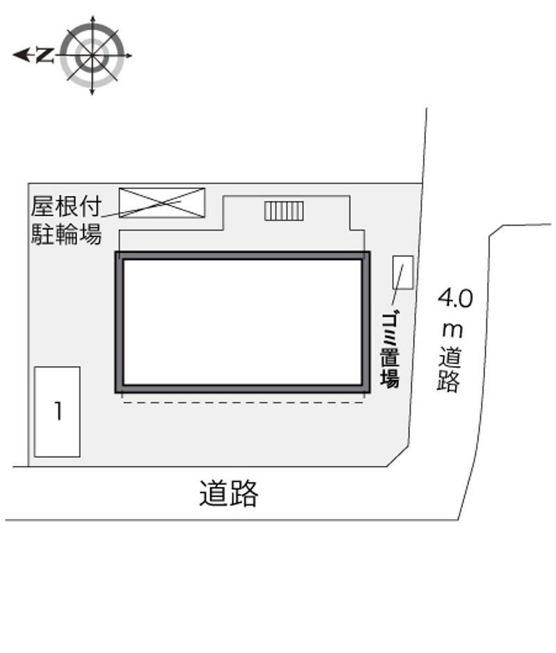 レオパレス下連雀 配置図