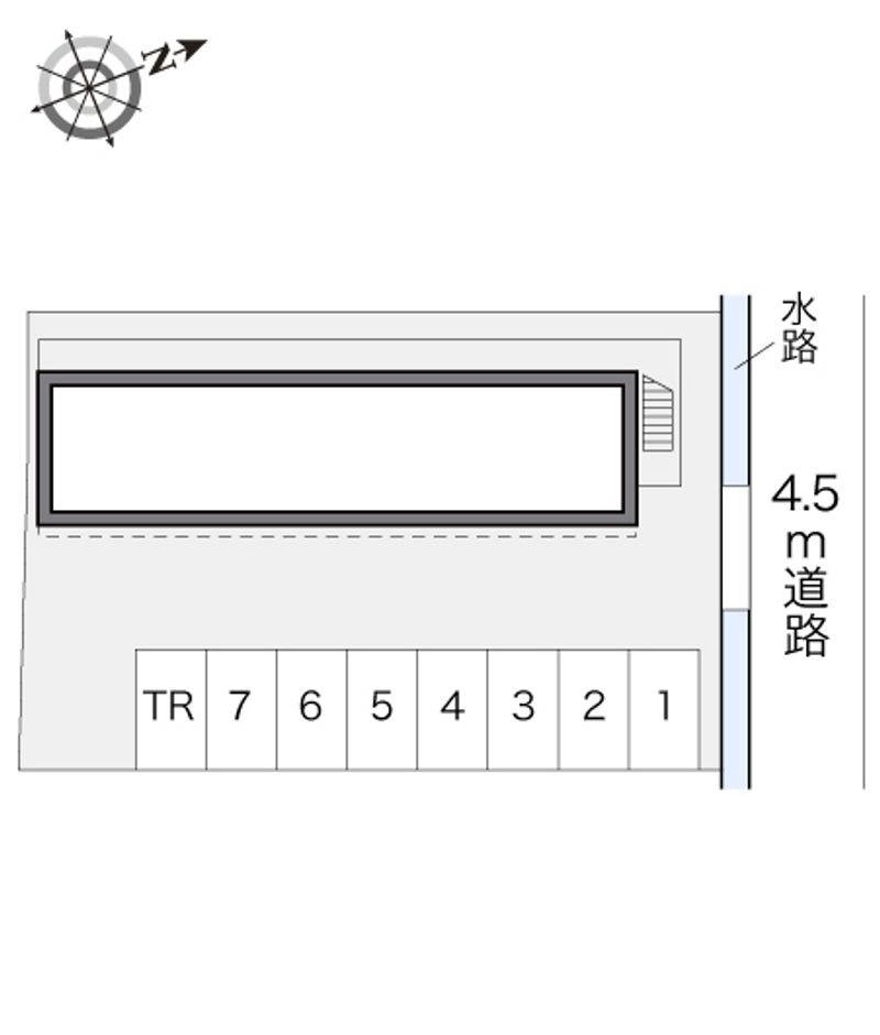 レオパレスガーデンリラ 配置図