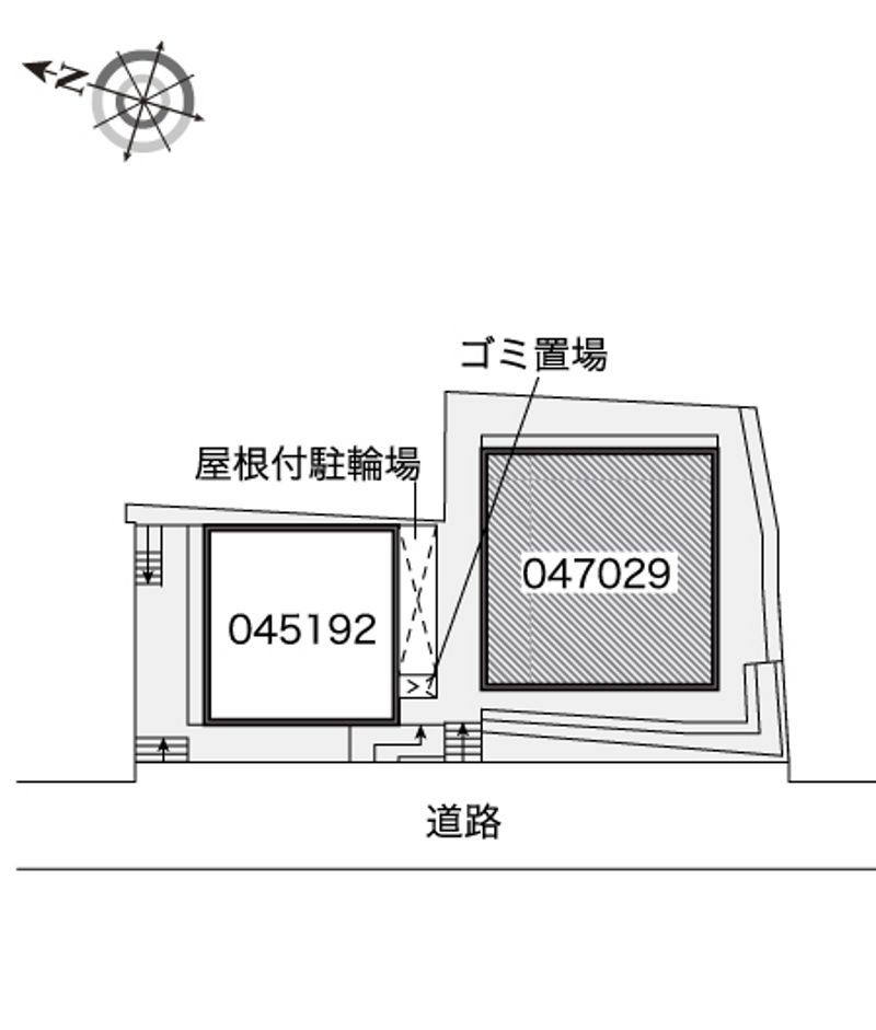 レオネクストハイツ五位ノ池Ⅱ 配置図