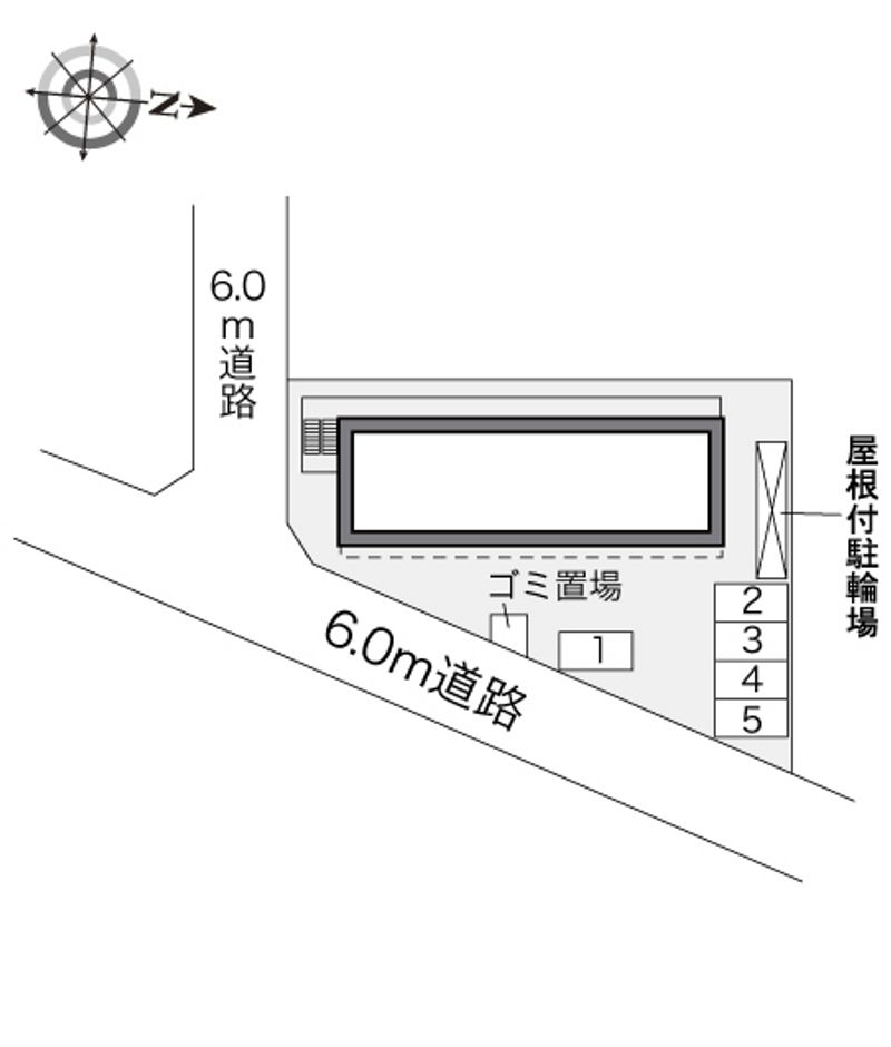 レオパレス美女 配置図