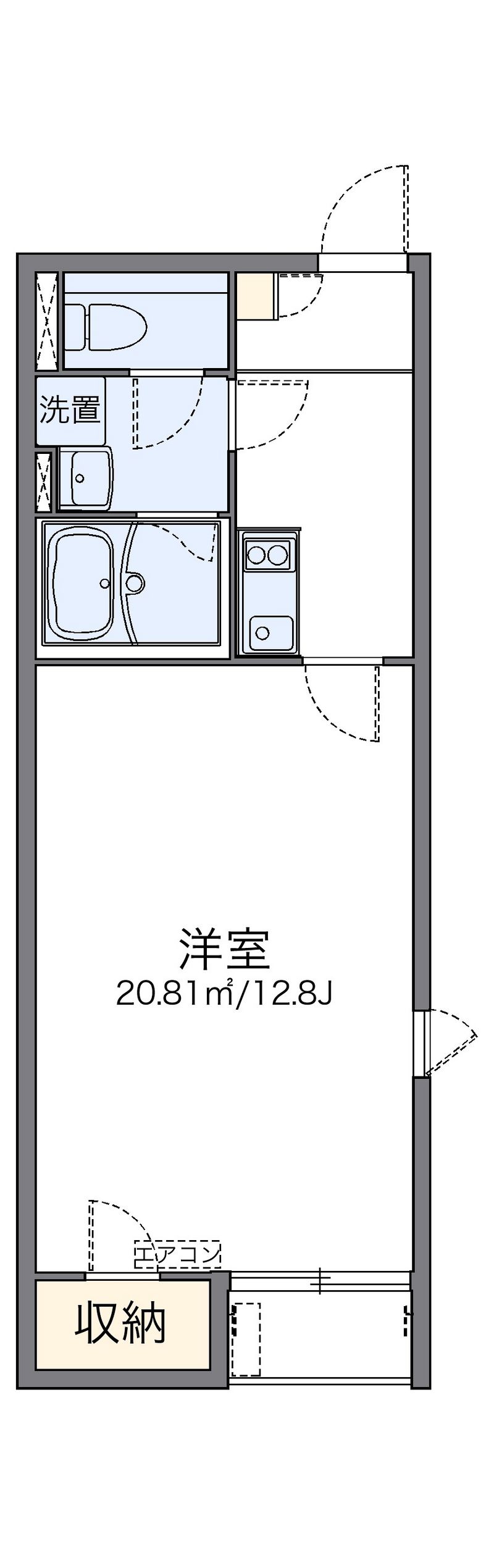 レオネクスト山根 間取図