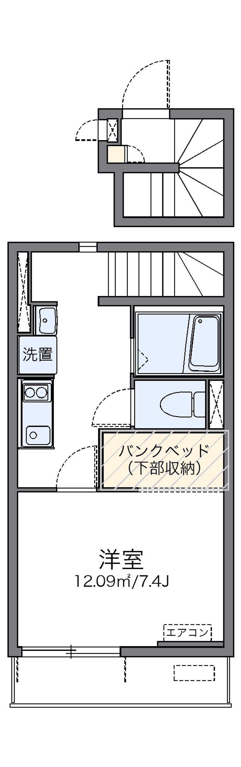 レオネクスト四番 間取図